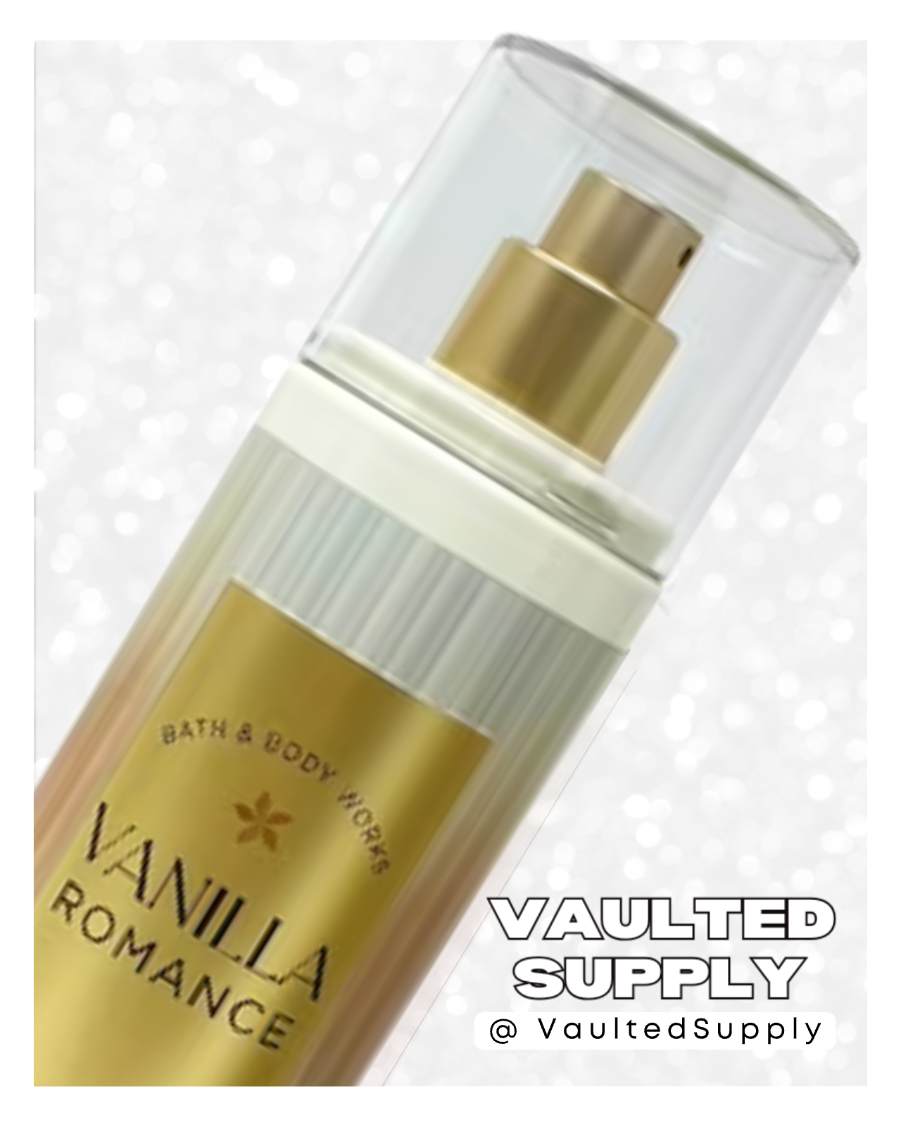 Bath & Body Works Vanilla Romance Fine Fragrance Mist Spray Splash 8oz