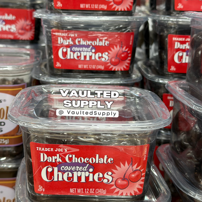 Trader Joe’s Dark Chocolate Covered Cherries 4 Pack 12 oz Each