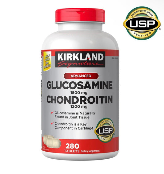 Kirkland Glucosamine 1500mg Chondroitin 1200mg 220 Tabs Joint Support Exp 2026