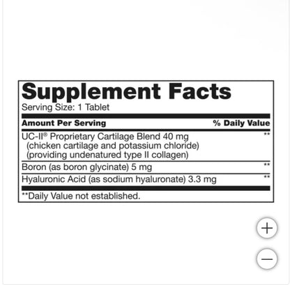 Kirkland Triple Action Joint Health 110 Tablet Compare to Move Free Ultra 4 Pack