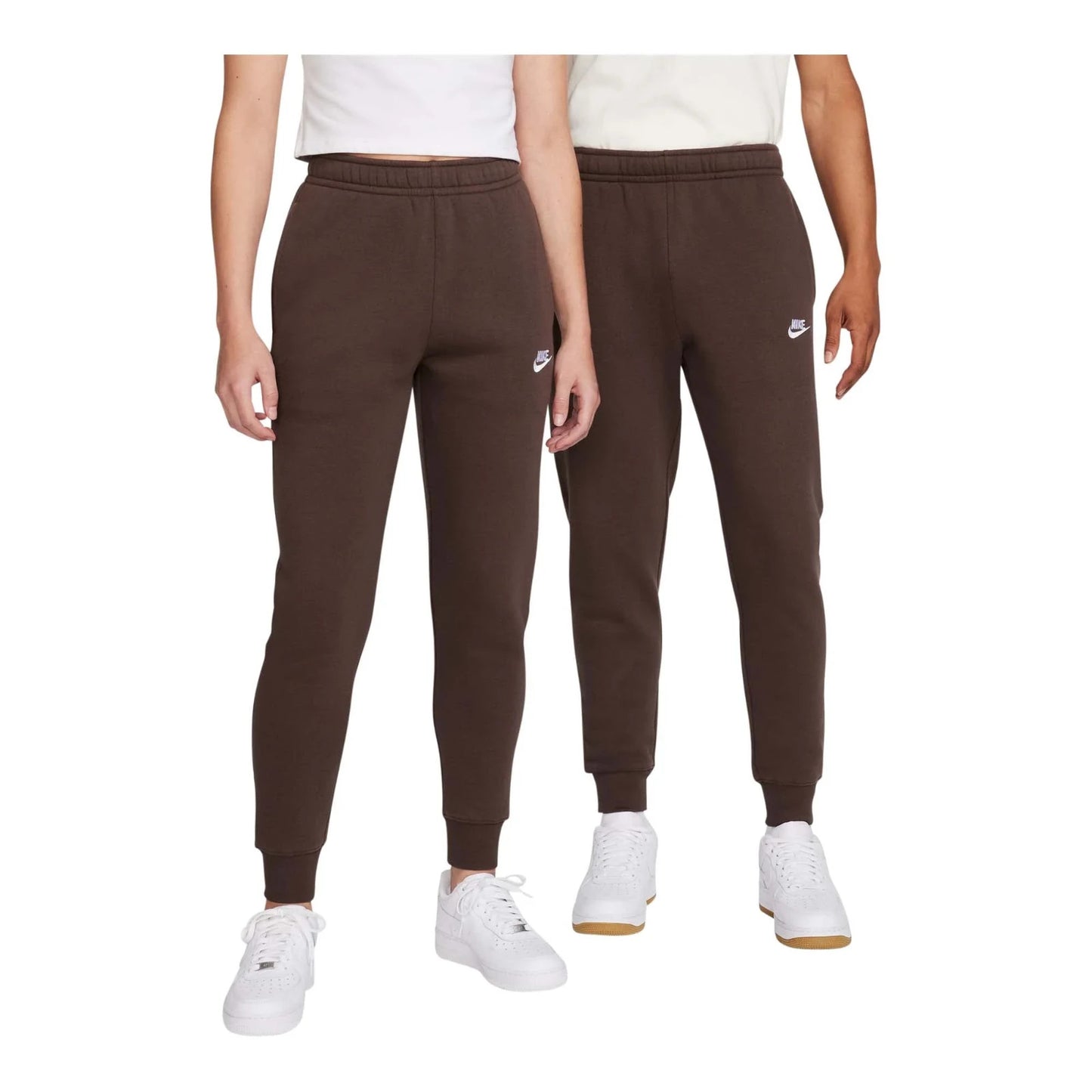 Nike Sportswear Club Fleece Joggers Men's (SIZE M) Baroque Brown White NEW