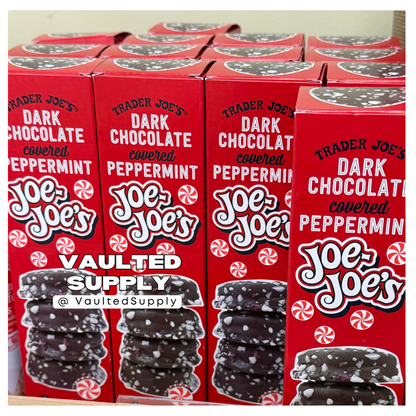 Trader Joe’s Dark Chocolate Peppermint Joe-Joe’s Cookies – 4 Pack Fresh