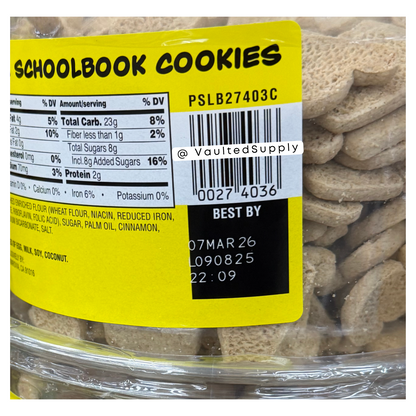 Trader Joe’s Cinnamon Schoolbook Cookies 16oz Each (2 Pack) Kosher