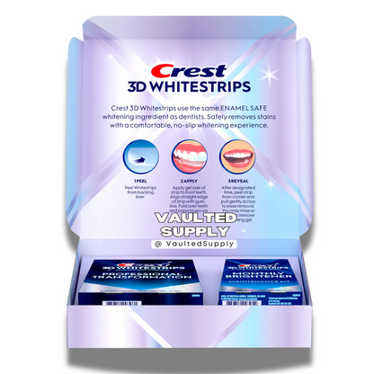 Crest 3D Whitestrips Professional Teeth Whitening Kit – 20 Treatments + 10 Bonus