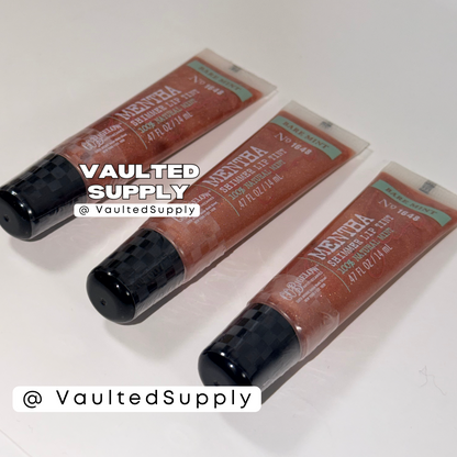 3 Pack Bath & Body Works Mentha Lip Shine – Bare Mint Shimmer No. 1648 – Sealed