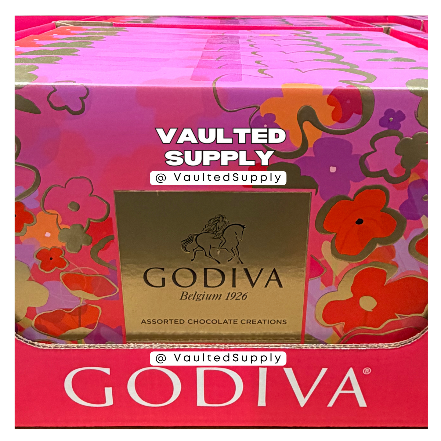Godiva Goldmark Valentine’s Chocolate Gift Box 27-Piece 22.6oz 2 Pack Assortment