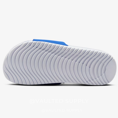 Nike Kawa Slide GS/PS Big Kids Sandals 6Y Game Royal White Thunder Blue – Women’