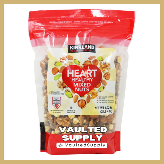 Kirkland Signature Heart Healthy Mixed Nuts, 36 oz - Almonds, Walnuts, Hazelnuts