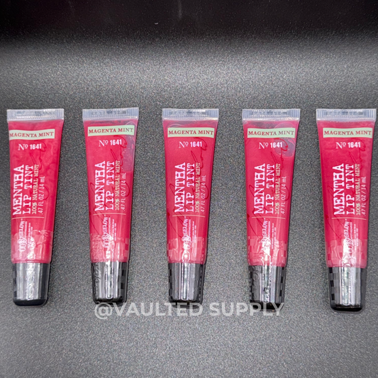 5 BATH & BODY WORKS LIPLICIOUS CO BIGELOW MAGENTA MINT MENTHA LIP TINT GLOSS LOT