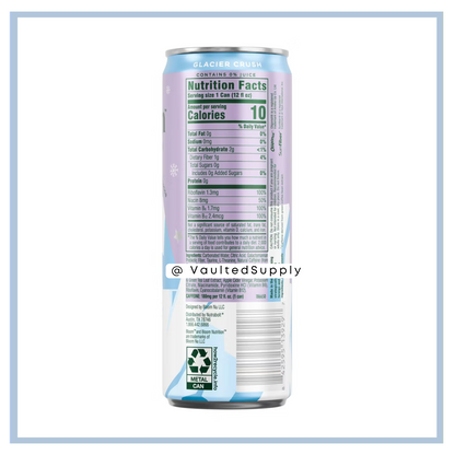 Bloom Sparkling Energy Drink Glacier Ice 8 Pack 12 fl oz – Zero Sugar Energy