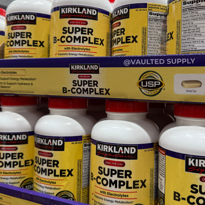Kirkland Signature Super B-Complex with Electrolytes, 500 Tablets Exp 01/2027