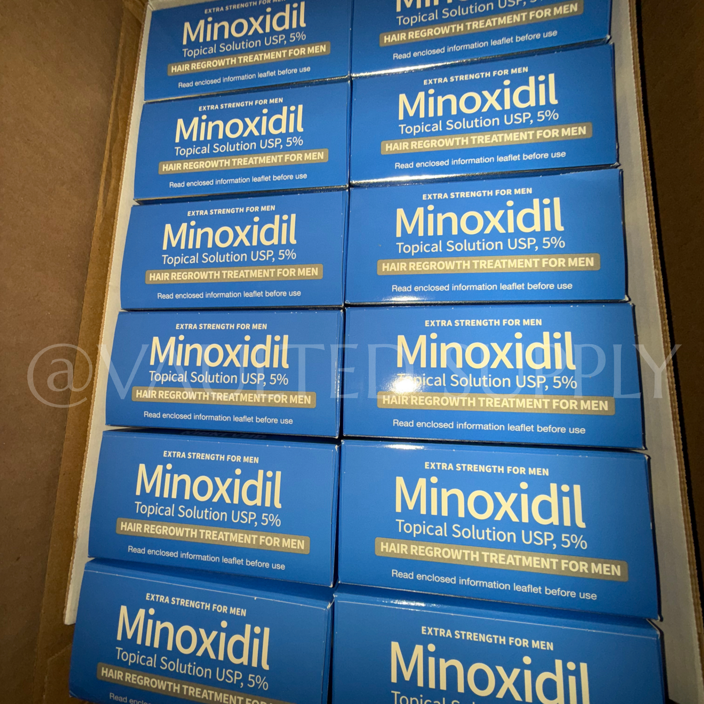 Kirkland Signature Minoxidil 5% Extra Strength for Men Hair Regrowth 6 Boxes