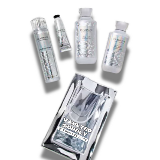 Bath & Body Works Platinum – 5-Piece Valentine’s Gift Set + Silver Gift Bag