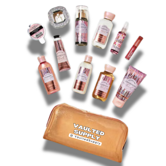 Bath & Body Works Champagne Toast 10-Piece Gift Set Holiday Bundle New Fresh