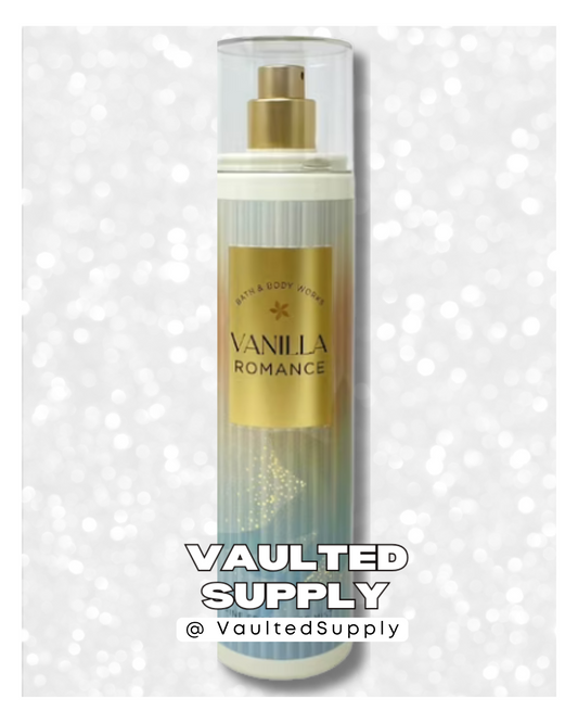 Bath & Body Works Vanilla Romance Fine Fragrance Mist Spray Splash 8oz