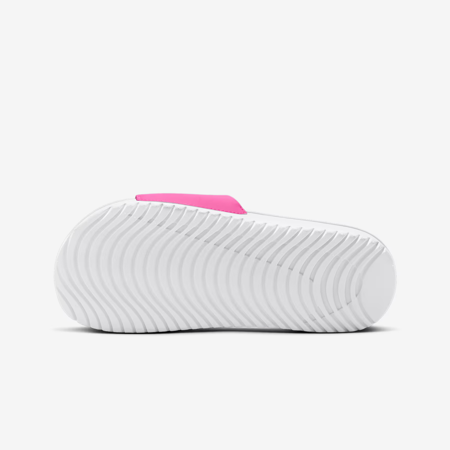 Nike Kawa Kids Slides Pink/Black Size 3Y Youth Sandals Comfort Slip On New