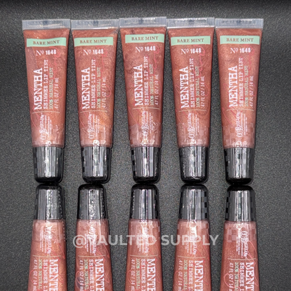 10 Pack Bath & Body Works Mentha Lip Shine – Bare Mint Shimmer No. 1648 – Sealed
