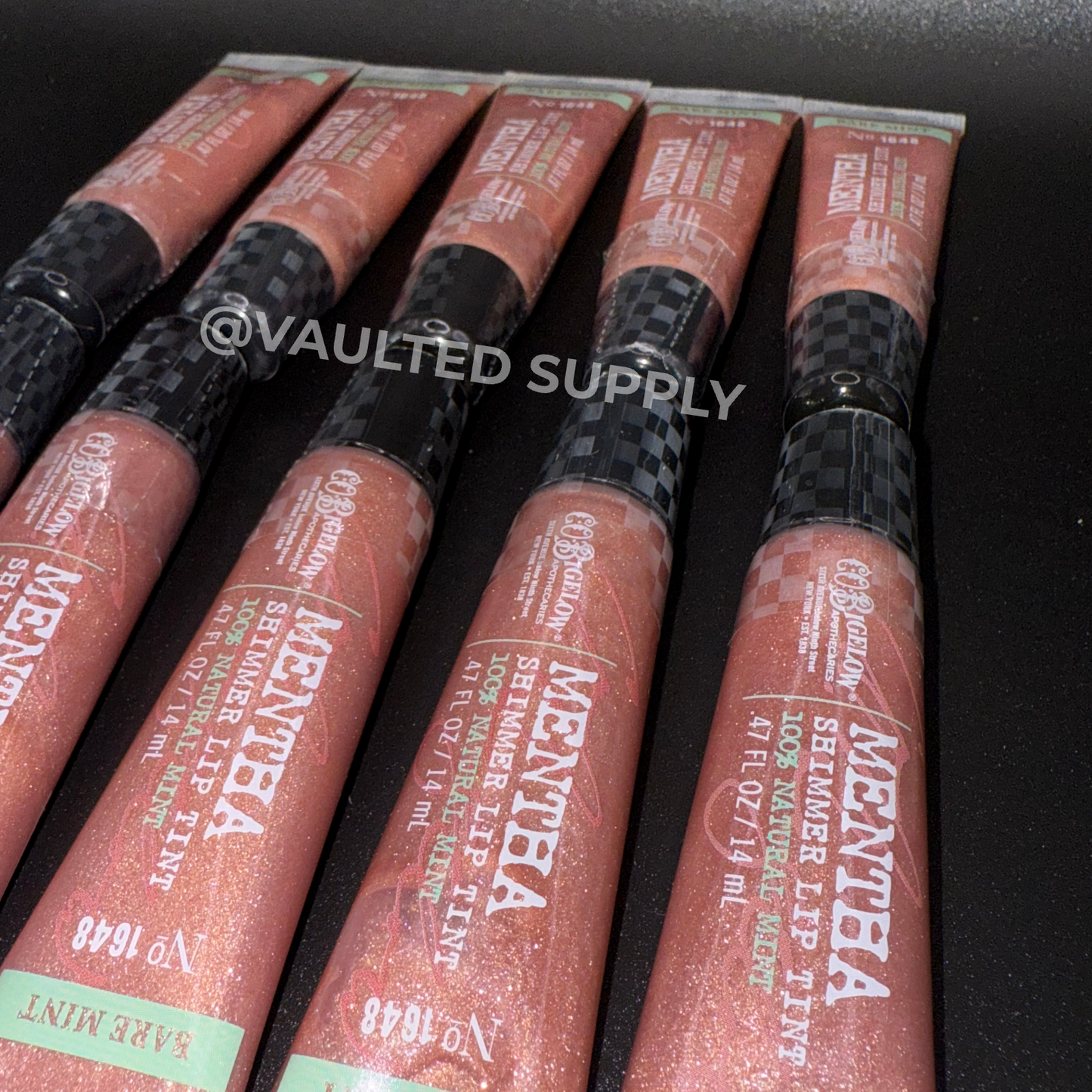 10 Pack Bath & Body Works Mentha Lip Shine – Bare Mint Shimmer No. 1648 – Sealed