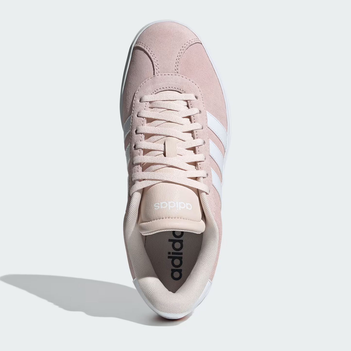 Adidas VL Court Bold Women’s Athletic Shoes Pink White Sneakers Size 11 New