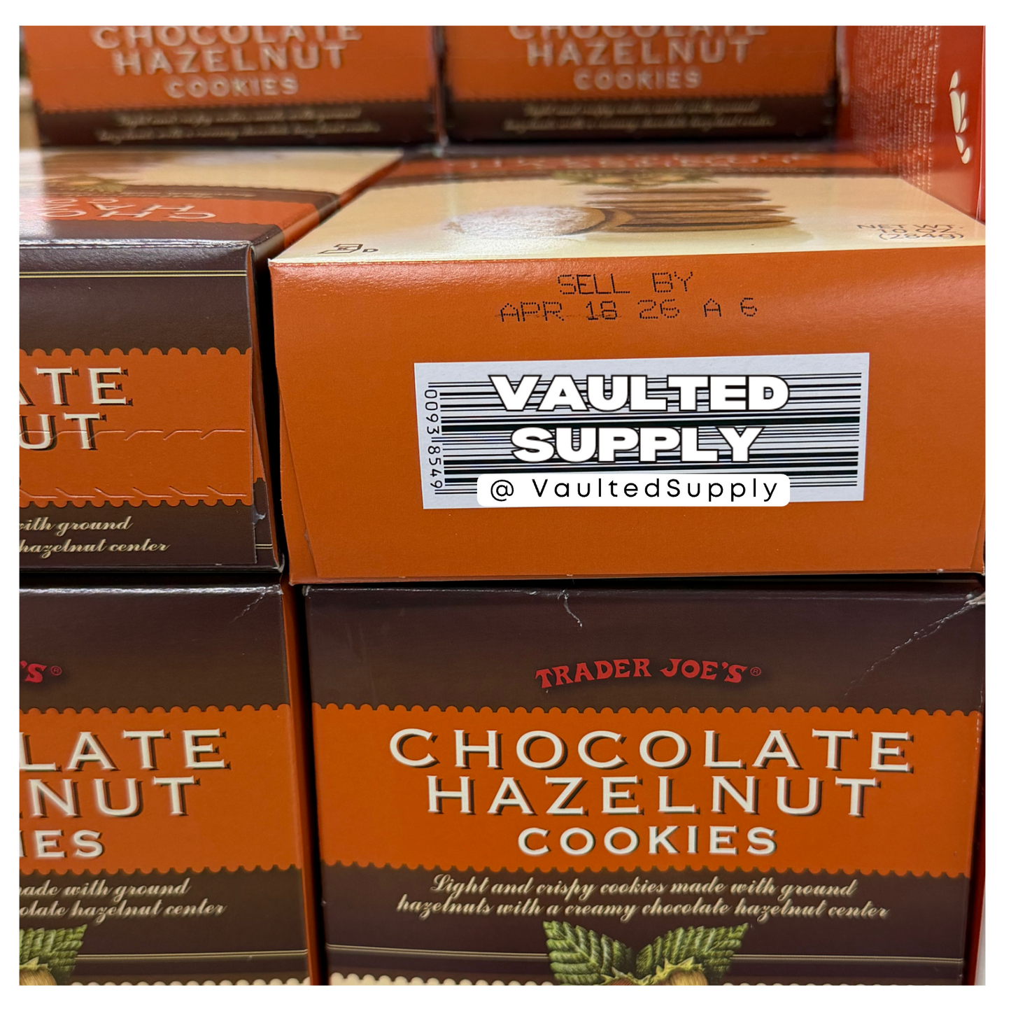 Trader Joe’s Chocolate Hazelnut Cookies 10 oz – 2 Pack Fresh Batch Crisp