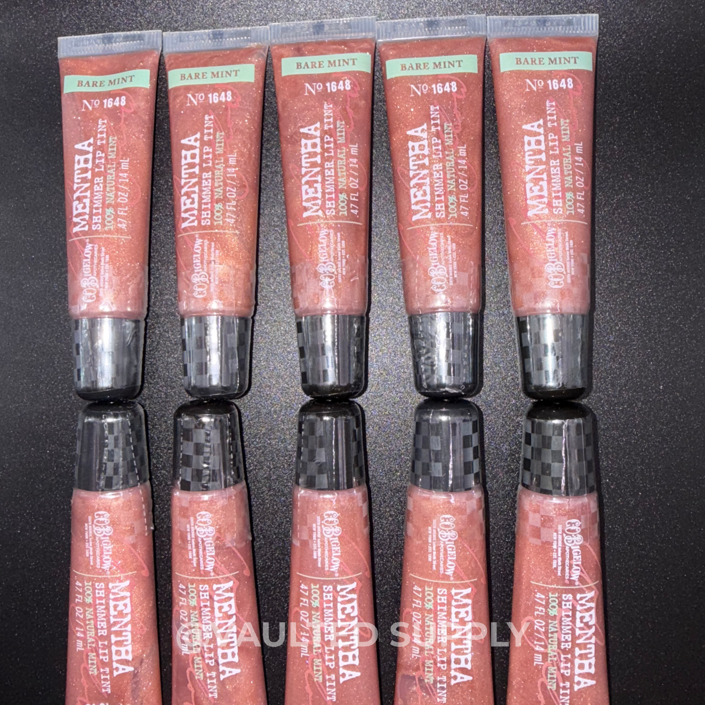 10 Pack Bath & Body Works Mentha Lip Shine – Bare Mint Shimmer No. 1648 – Sealed