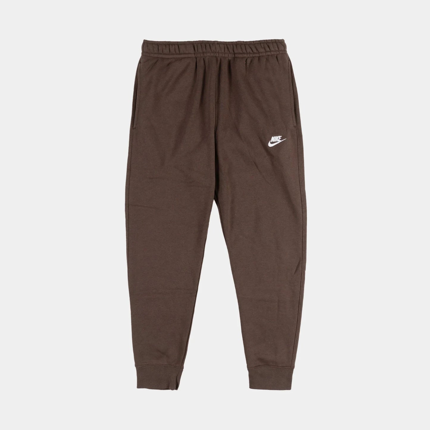Nike Sportswear Club Fleece Joggers Men's (SIZE M) Baroque Brown White NEW