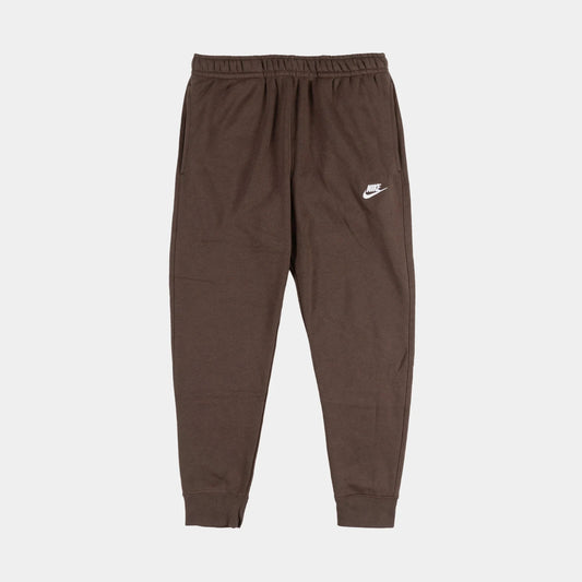 Nike Sportswear Club Fleece Joggers Men's (SIZE M) Baroque Brown White NEW