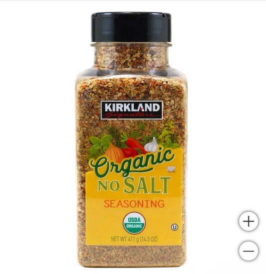Kirkland Signature No Salt Seasoning USDA Organic, 14.5 Ounce