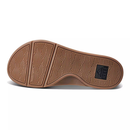 REEF Swellsole Rover Men’s Flip-Flop Sandals Black Comfort Arch Support Size 8